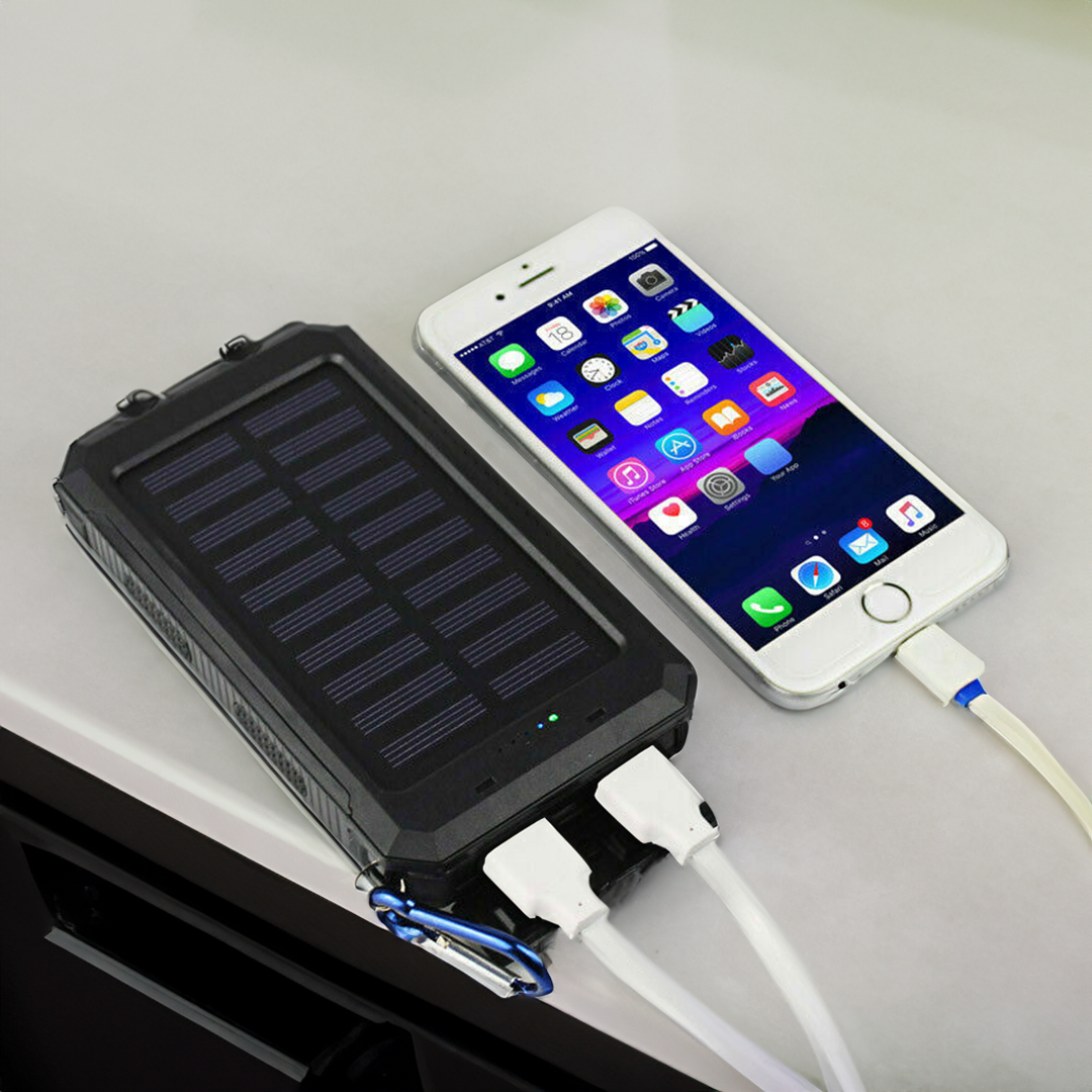 USB Solar Powered Portable Charger 20000mAh