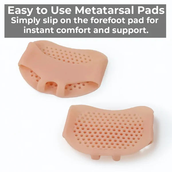 Metatarsal pads gel foot cushions pain relief breathable reusable