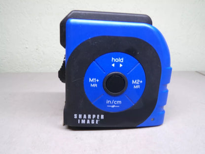 2-in-1 Digital Laser Tape Measure by Sharper Image
