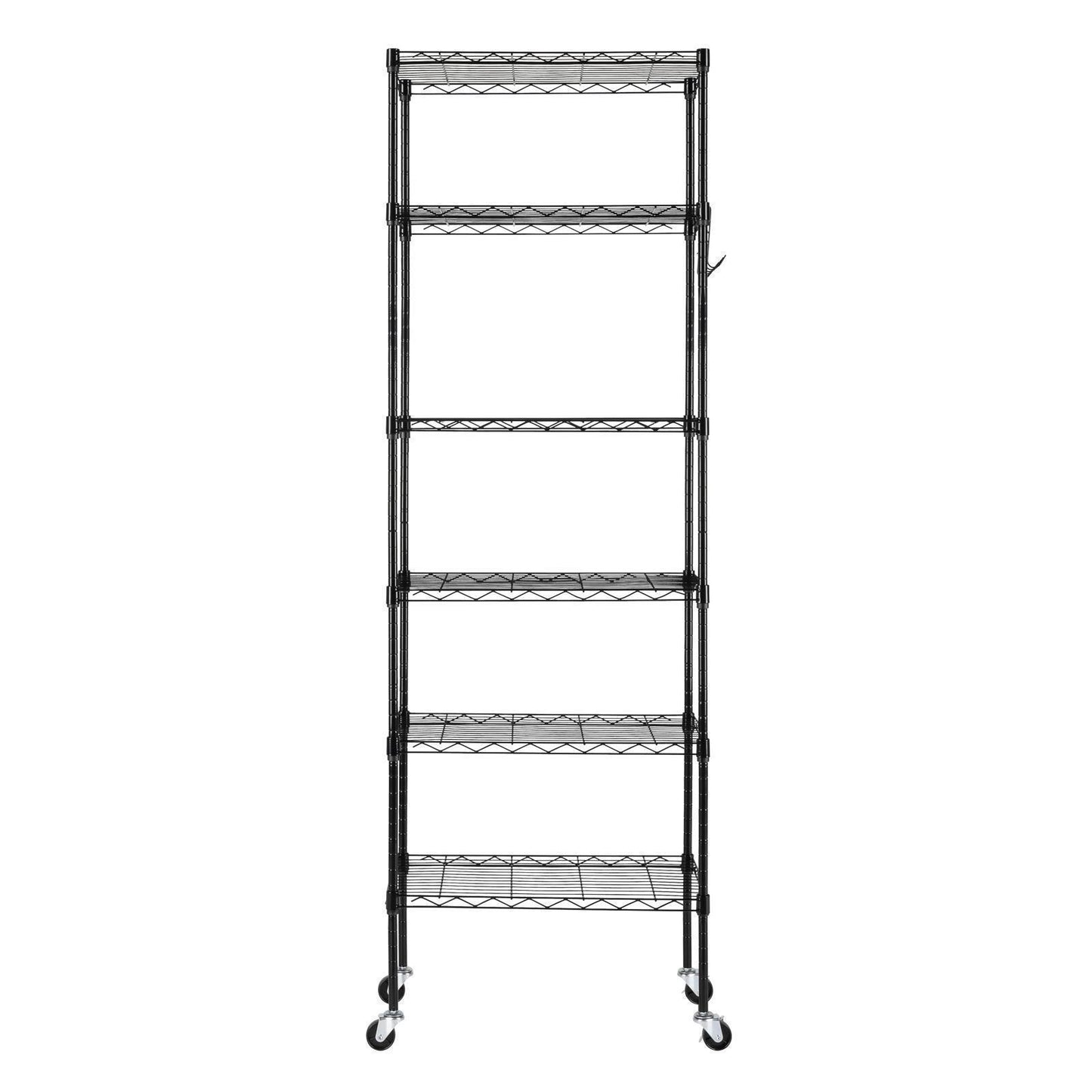 Rolling Storage Rack Garage Kitchen Basement Organization