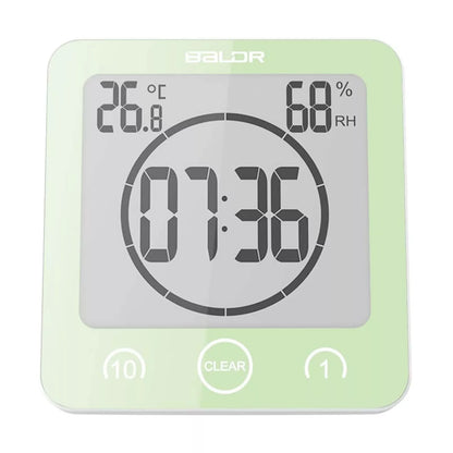 Waterproof Shower Clock with Timer