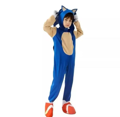 Children Sonic Cosplay Costume