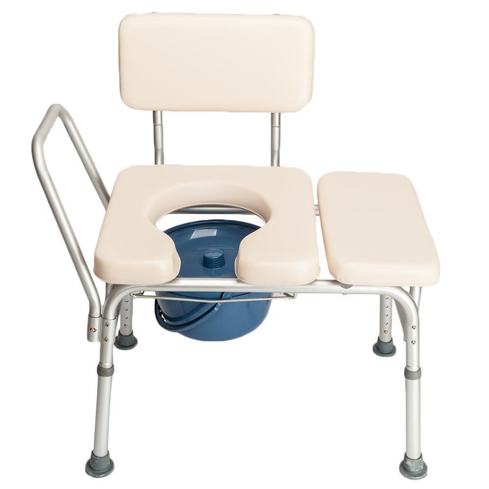 Hospital Commode Chair Adult Portable Toilet Adjustable