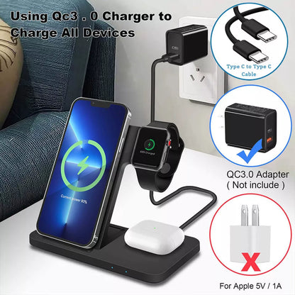 3-in-1 Apple Charger Dock