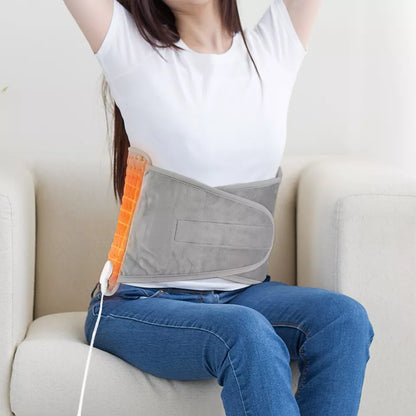 Massaging Heating Pad – Heat & Vibration Therapy for Back Pain