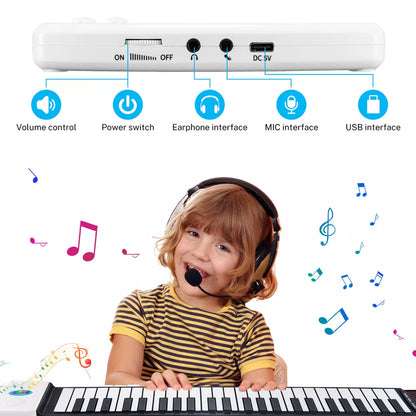 Flexible Roll Up Piano