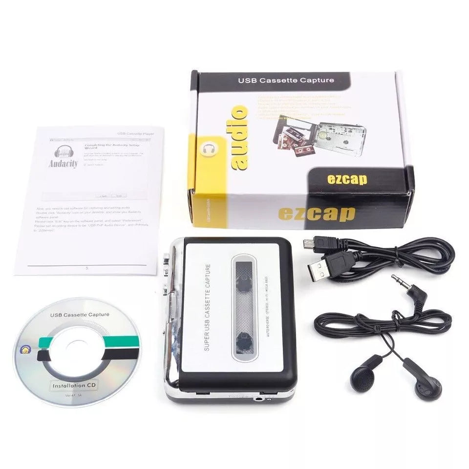 Cassette to MP3 Converter by Sharper Image