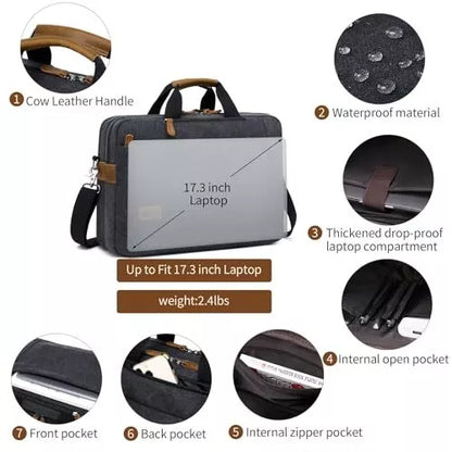 3-in-1 Executive Laptop Bag