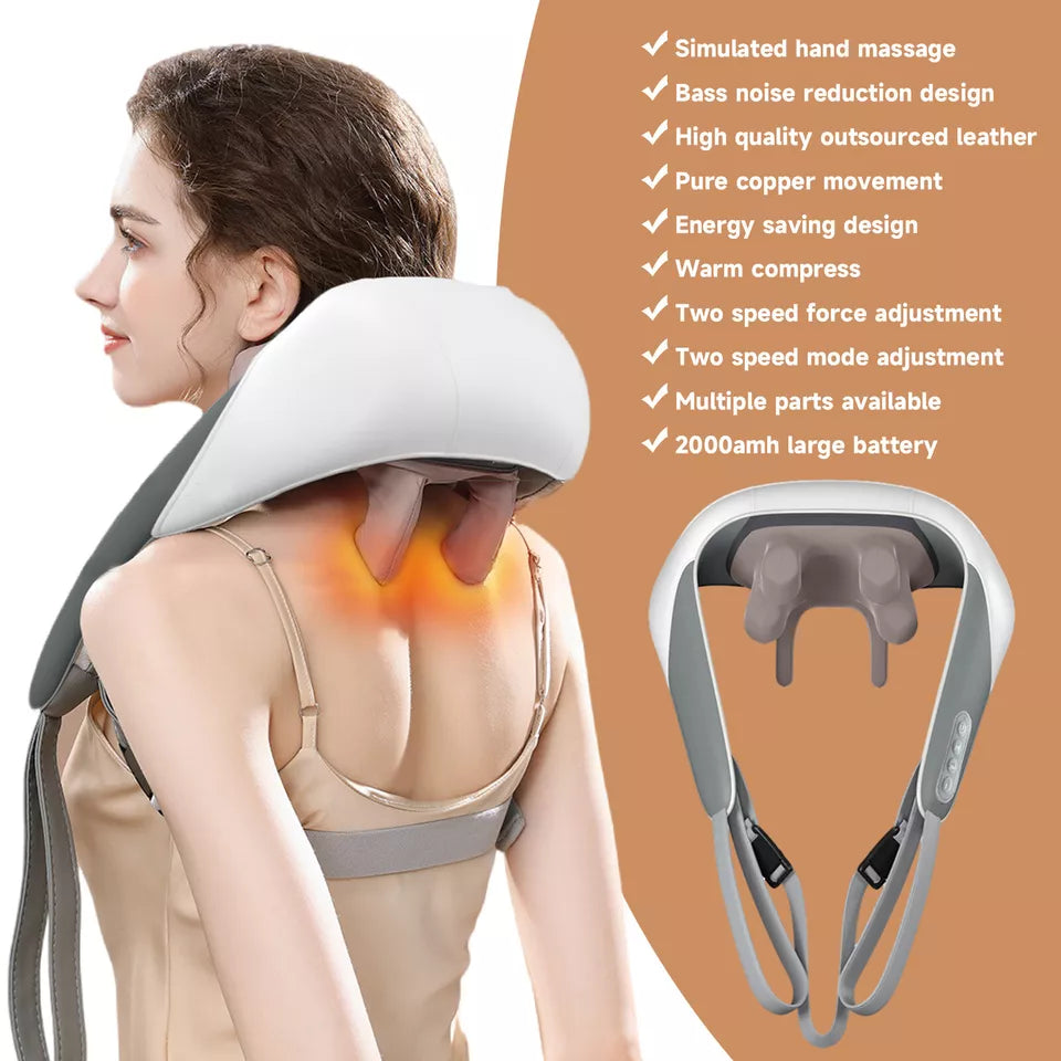 5D Neck and Shoulder Massager with Heat