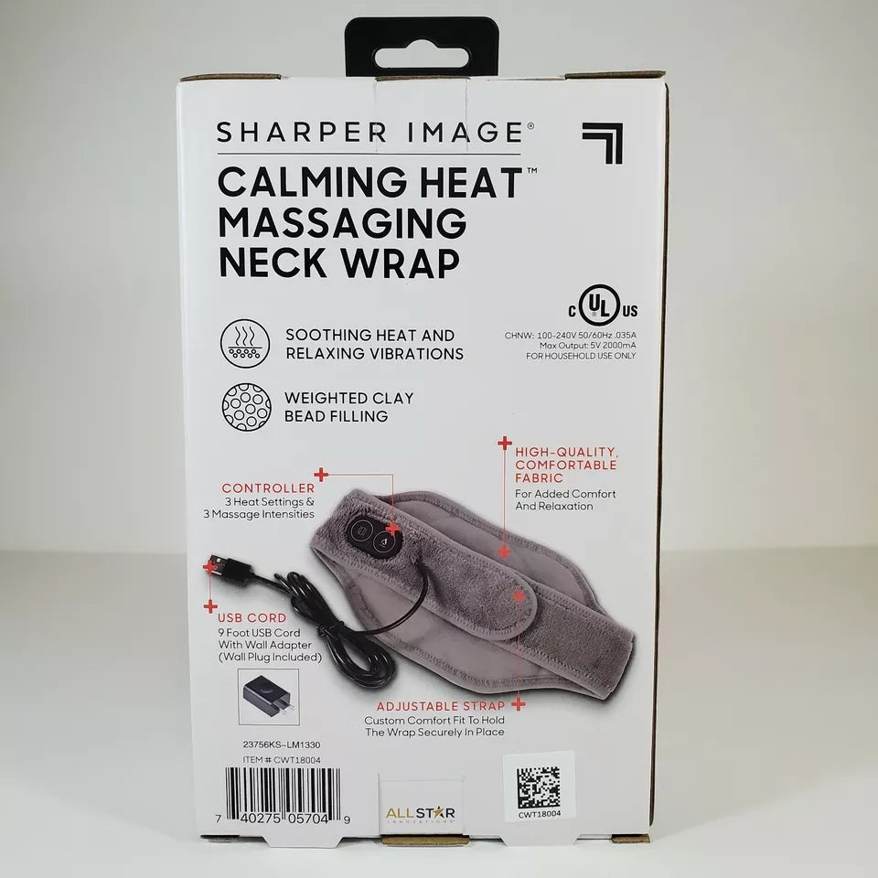 Cordless Neck Heat Therapy Wrap by Sharper Image