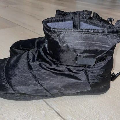 Heated Indoor/Outdoor Slippers by Sharper Image