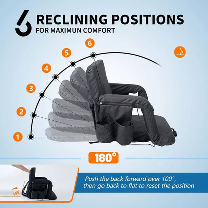 Heated Stadium Seat with Massage
