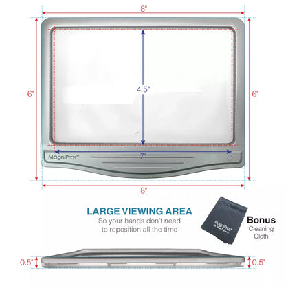Portable Lighted Magnifier