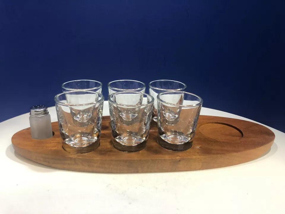 Deluxe Shot Glass Tray Set