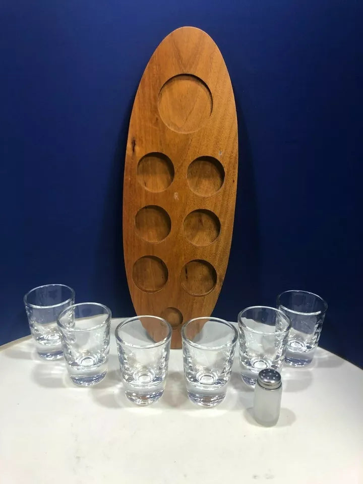 Deluxe Shot Glass Tray Set