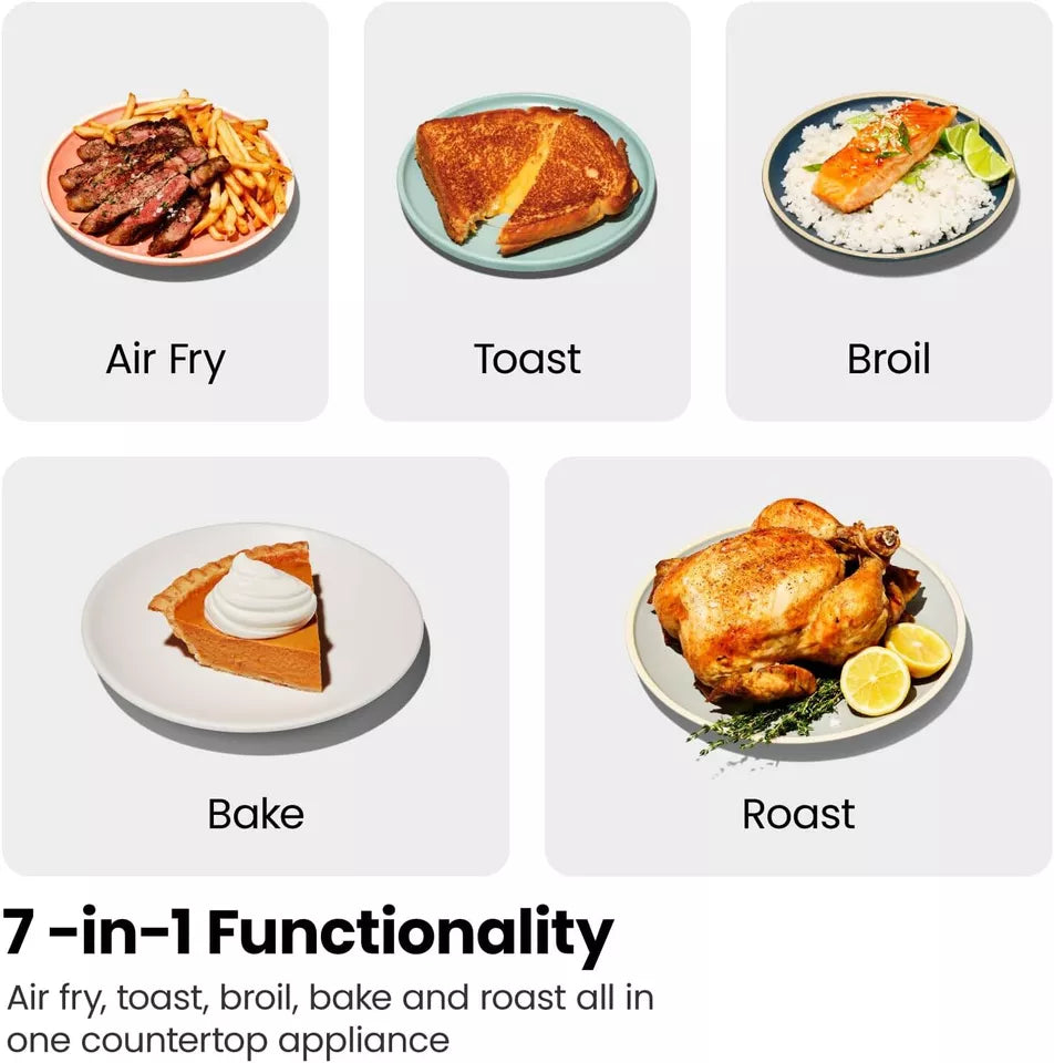 7-in-1 Professional Convection Air Fryer Toaster Oven