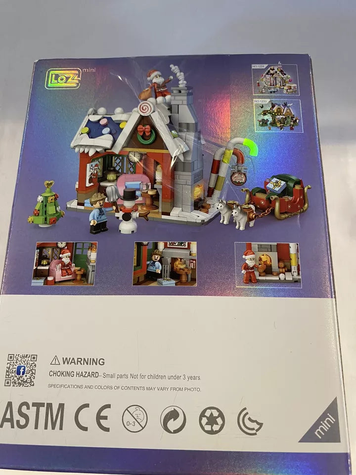 Mini Building Blocks Christmas House