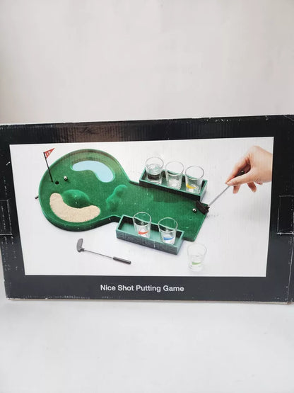 Mini Putting Drinking Shot Game
