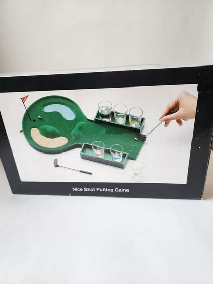 Mini Putting Drinking Shot Game