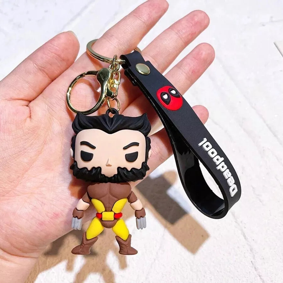 Deadpool Anime Keychain