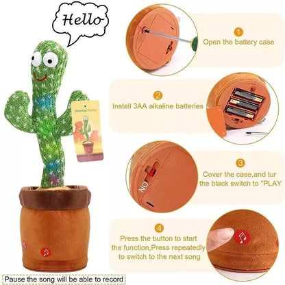 Amazing Dancing and Talking Cactus