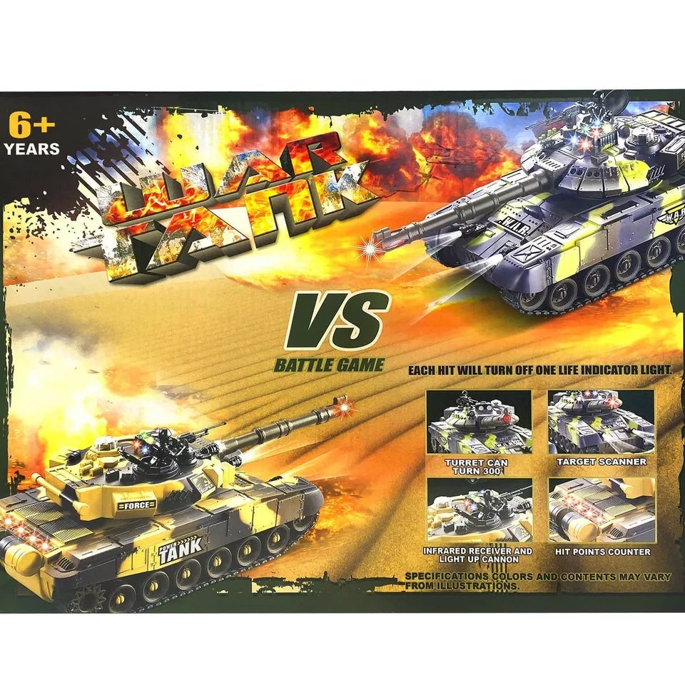 RC Battle Tanks (Set of 2)