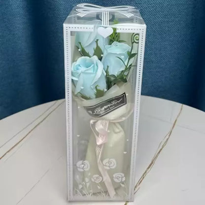 3 Heads Artificial Rose Bouquet