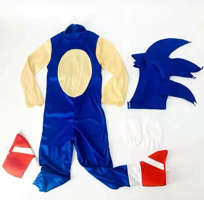 Children Sonic Cosplay Costume