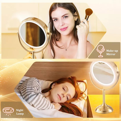 LED Lighted Glamour Makeup Mirror