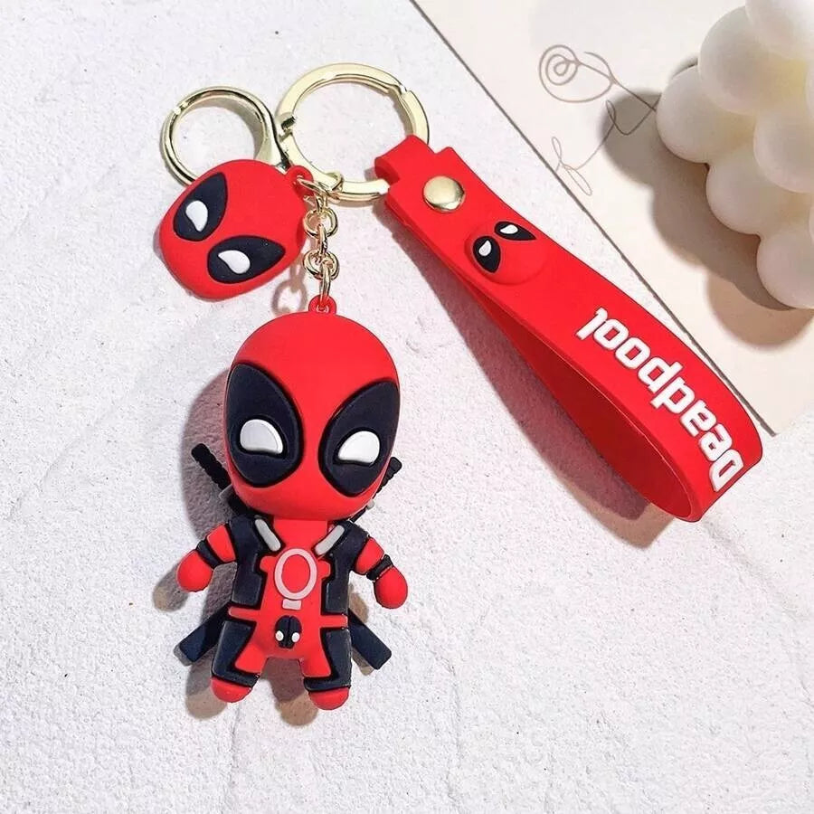 Deadpool Anime Keychain