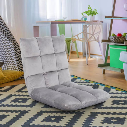 14-Position Adjustable Cushioned Floor Chair