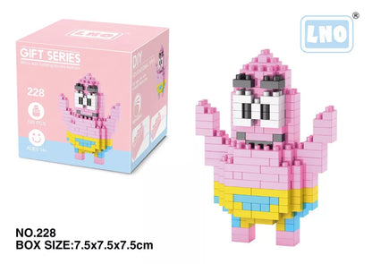 SpongeBob Cartoon Building Blocks