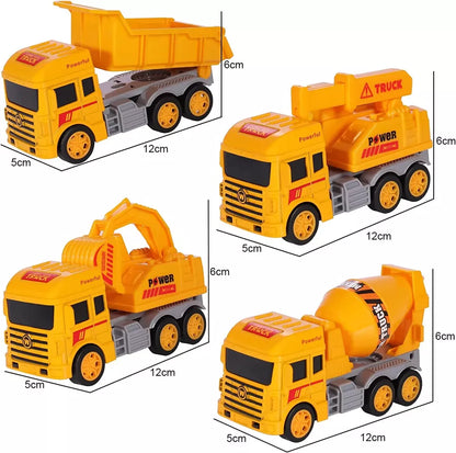 Construction Vehicle Toys Set