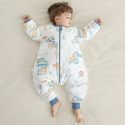 Baby Cartoon Split-legged Sleepsacks
