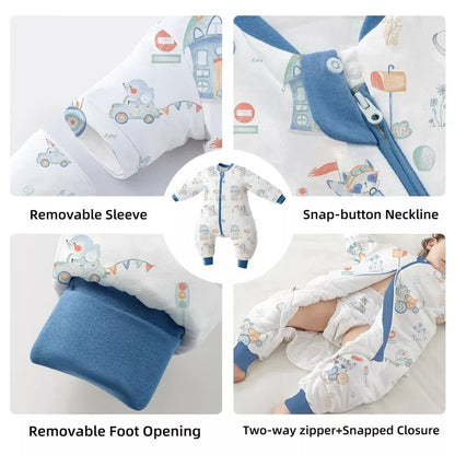 Baby Cartoon Split-legged Sleepsacks