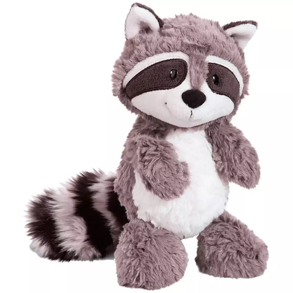 Cute Gray Raccoon Plush Toy