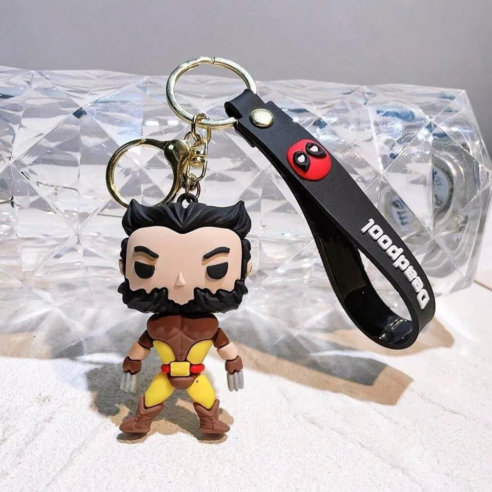 Deadpool Anime Keychain