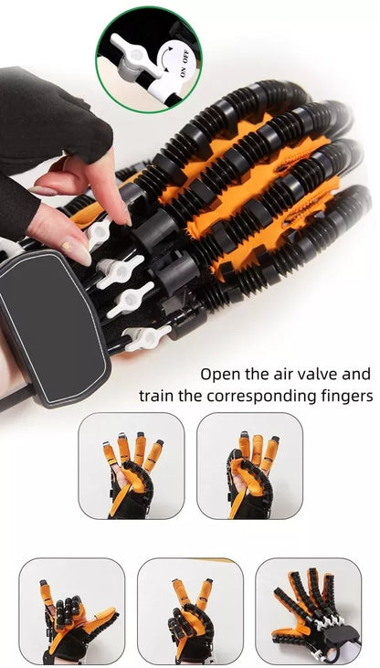 Hand Finger Rehabilitation Exerciser Robot Gloves Stroke Hemiplegia Cerebral Infarction Training Equipment Therapy