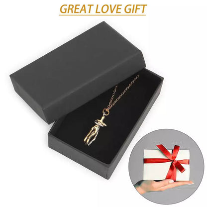 Couple Hug Necklace