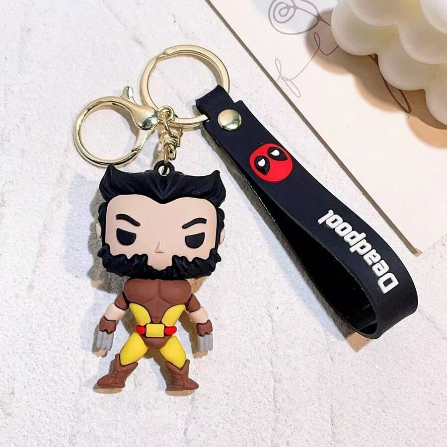 Deadpool Anime Keychain