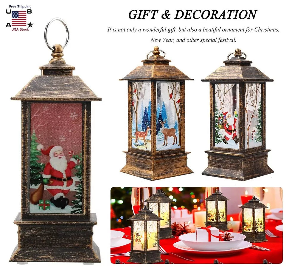 Christmas Lantern Light Decoration