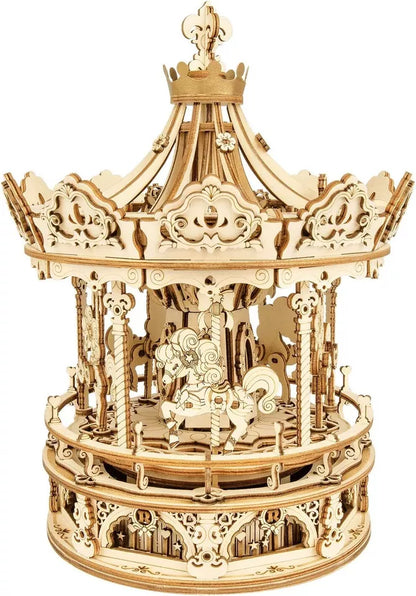 3D Wooden Puzzle Music Box