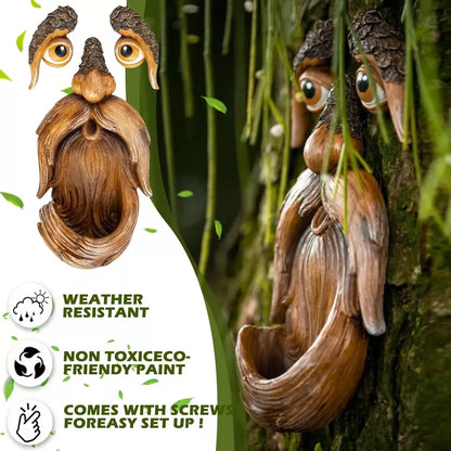 Tree Face Decor