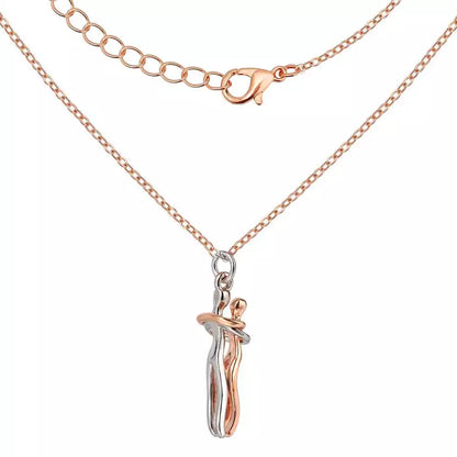 Couple Hug Necklace