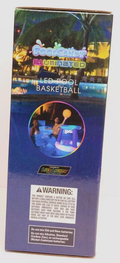 LED Inflatable Pool Basketball