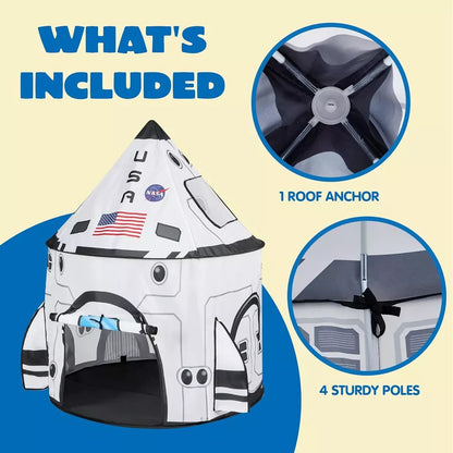 Space Voyager Rocket Ship Tent