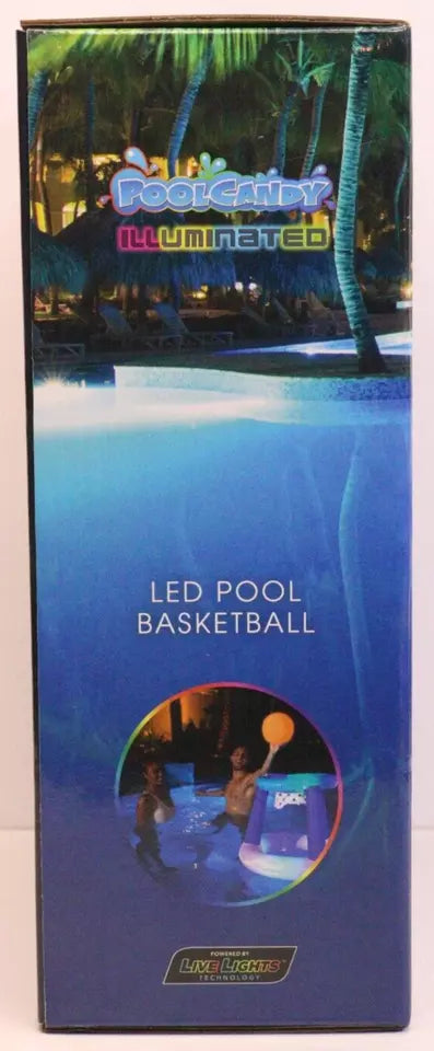 LED Inflatable Pool Basketball