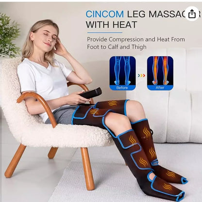 Rejuvenating Heated Compression Leg Wraps