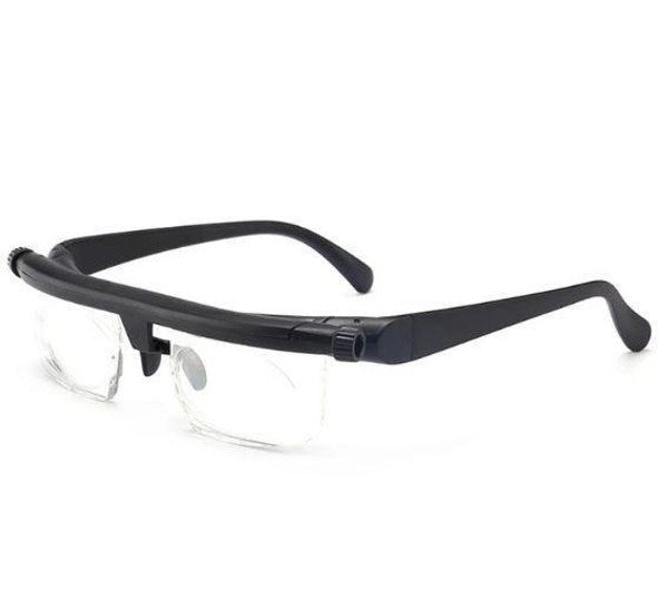 Adjustable eyeglasses dial mechanism sliding lens technology focus adjustment how it works