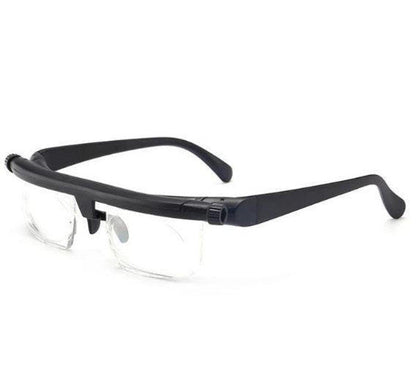 Adjustable eyeglasses dial mechanism sliding lens technology focus adjustment how it works